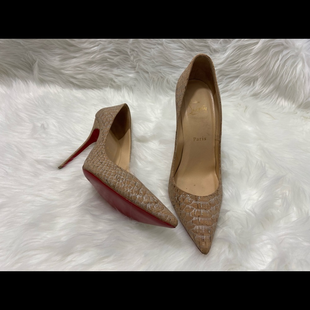 SOLD Louboutin Snakeskin So Kate
